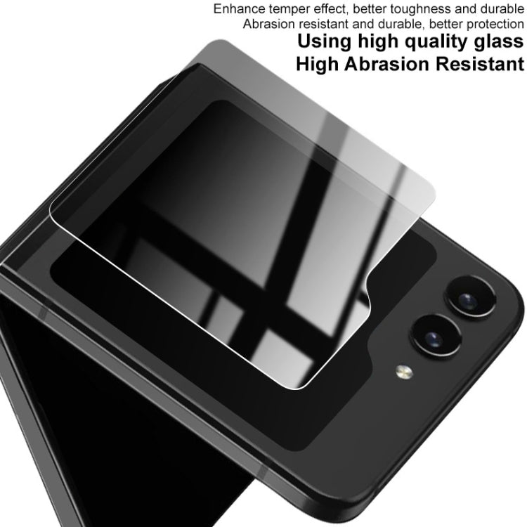 For Samsung Galaxy Z Flip6 / Flip7 FE imak HD Full Screen Anti-spy Tempered Glass Protective Film External Screen Version - Galaxy Z Flip6 5G Cases by imak | Online Shopping UK | buy2fix