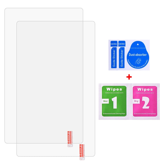 For Aiwa Tab AB8 2pcs 9H 0.3mm Explosion-proof Tempered Glass Film - Others by buy2fix | Online Shopping UK | buy2fix