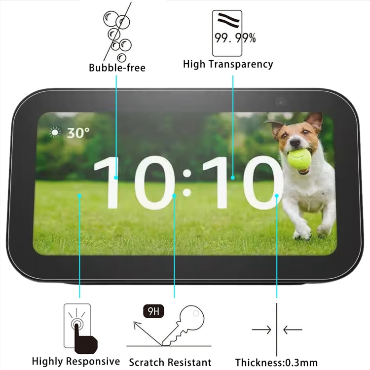 For Amazon Echo Show 5 3rd Gen 25pcs 9H 0.3mm Explosion-proof Tempered Glass Film - Other Accessories by buy2fix | Online Shopping UK | buy2fix