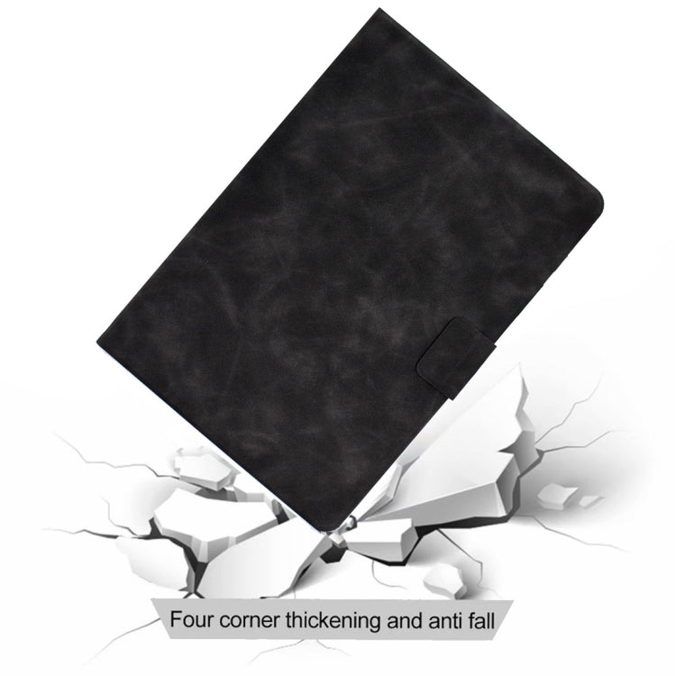 For iPad Pro 11 (2020) & (2018) Cowhide Texture Horizontal Flip Leather Tablet Case with Holder & Card Slots & Sleep / Wake-up Function(Grey) - iPad Pro 11 (2020) Cases by buy2fix | Online Shopping UK | buy2fix