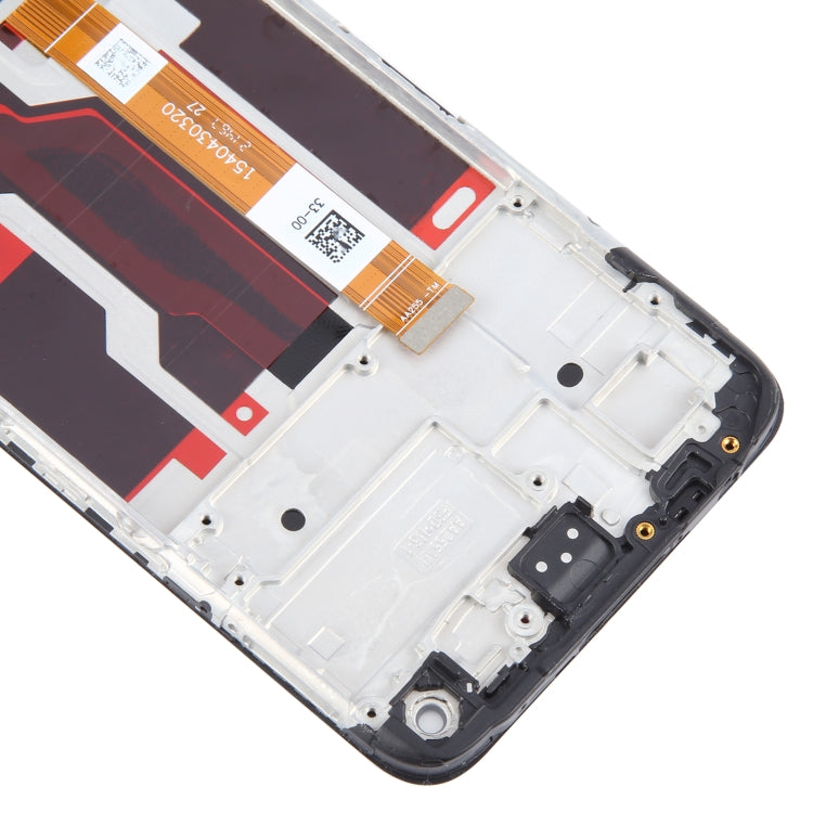 For OPPO A96 4G OEM LCD Screen Digitizer Full Assembly with Frame - LCD Screen by buy2fix | Online Shopping UK | buy2fix