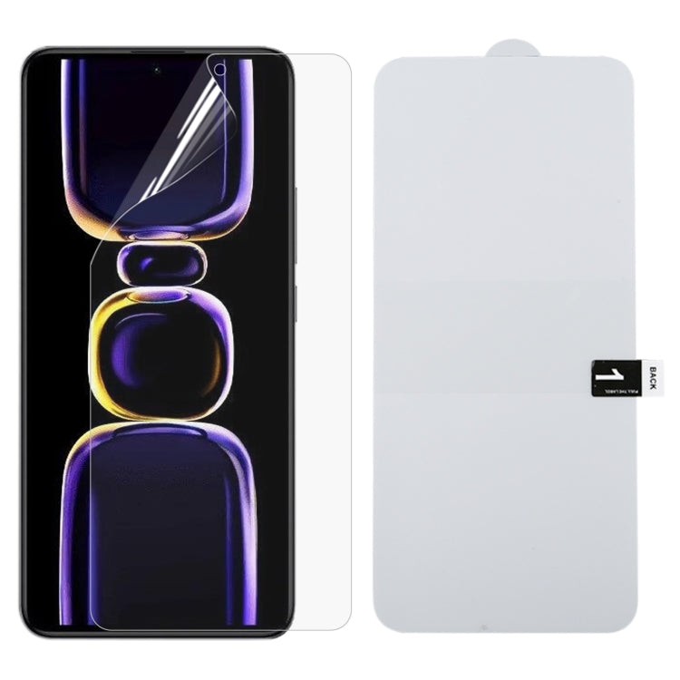 For Xiaomi Redmi K70 / K70E Full Screen Protector Explosion-proof Hydrogel Film - by buy2fix | Online Shopping UK | buy2fix