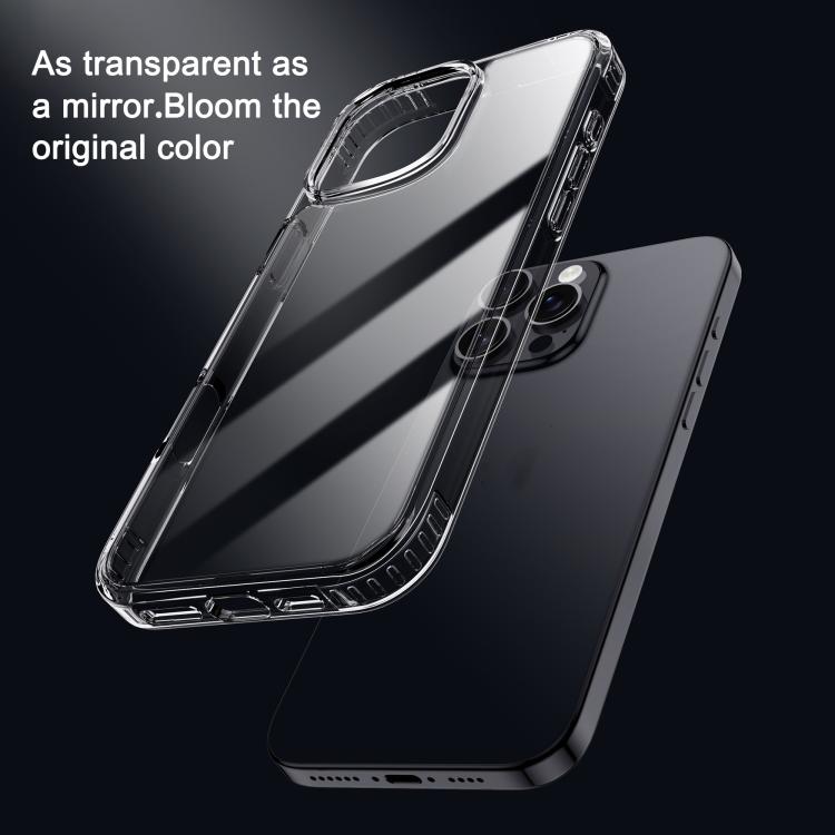 For iPhone 16 iPAKY XJ Series Transparent PC+TPU Phone Case - iPhone 16 Cases by iPAKY | Online Shopping UK | buy2fix