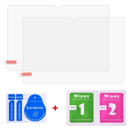 For CHUWI Hi10 XPro 10.1 inch 2pcs 9H 0.3mm Explosion-proof Tempered Glass Film - Others by buy2fix | Online Shopping UK | buy2fix