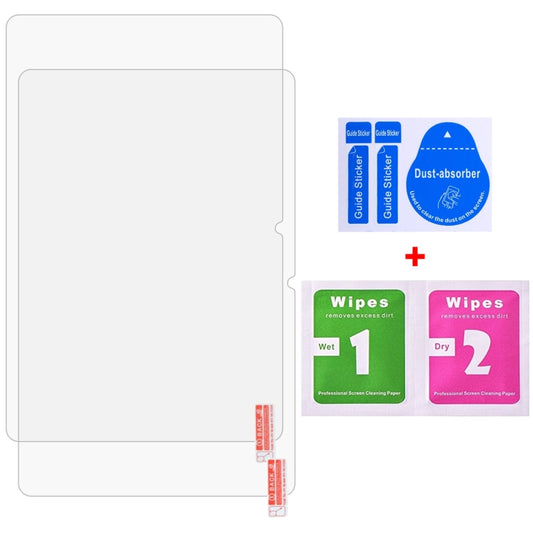 For Ulefone Tab A11 2pcs 9H 0.3mm Explosion-proof Tempered Glass Film by buy2fix