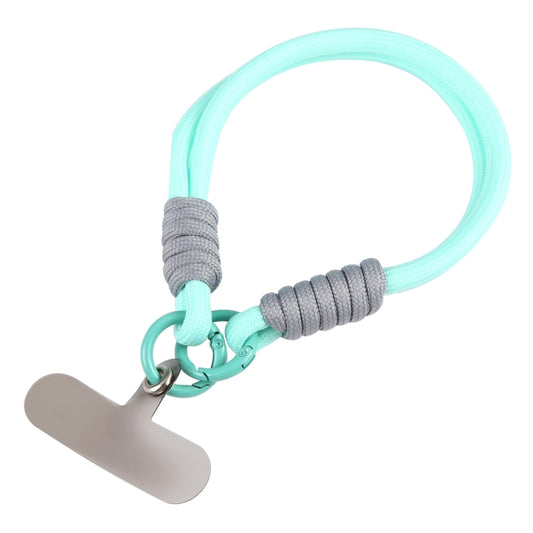 Dopamine Color Double Buckle Twist Rope Short Lanyard(Light Blue) - Lanyards & Wrist Straps by buy2fix | Online Shopping UK | buy2fix