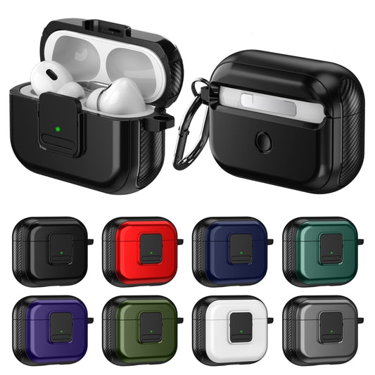 For AirPods 3 TPU + PC Wireless Earphones Case with Magnetic Switch(Green) by buy2fix