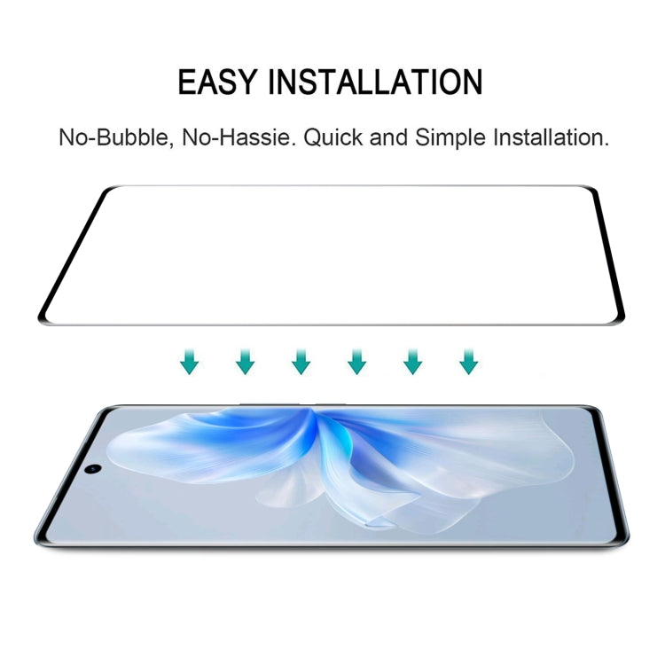 For vivo S18 25pcs 3D Curved Edge Glue Full Screen Tempered Glass Film by buy2fix