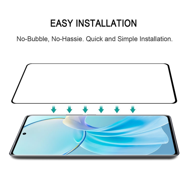 For vivo Y200 Pro 25pcs 3D Curved Edge Glue Full Screen Tempered Glass Film by buy2fix