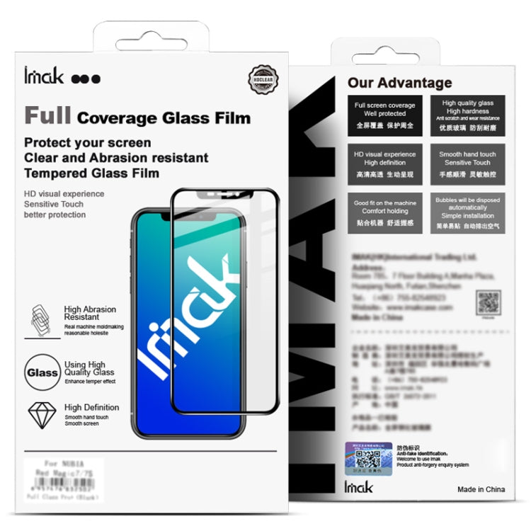 For Sony Xperia 10 VI imak 9H Surface Hardness Full Screen Tempered Glass Film Pro+ Series by imak