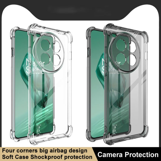 For OnePlus 12 5G imak Shockproof Airbag TPU Phone Case(Transparent) by imak