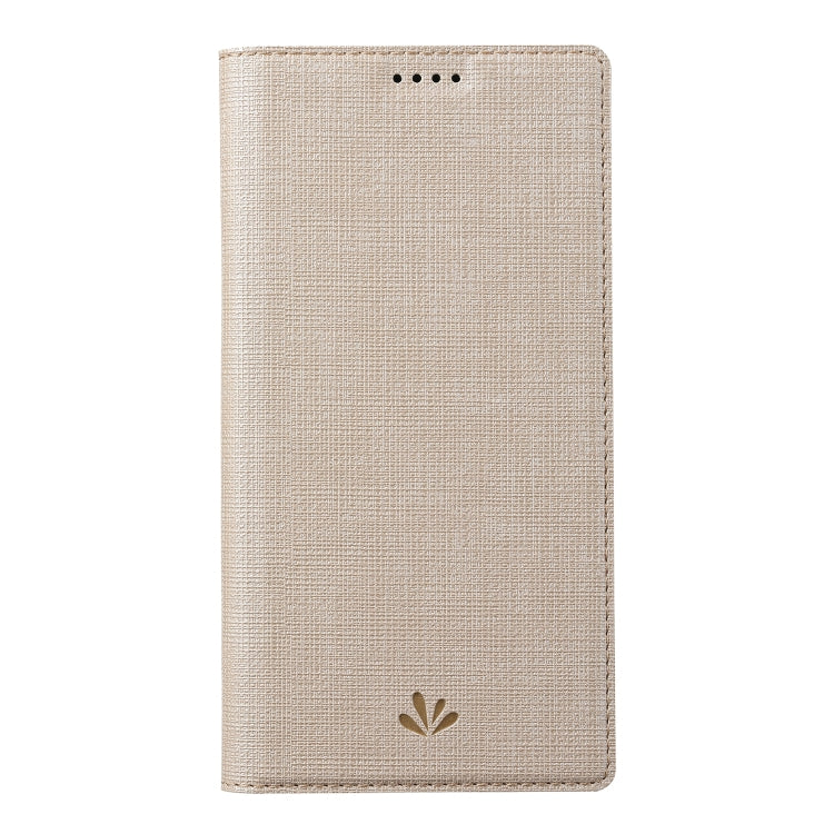 For iPhone 15 Pro ViLi DMX Series Shockproof TPU + PU Leather Magnetic Attraction Horizontal Flip Case(Gold) - iPhone 15 Pro Cases by ViLi | Online Shopping UK | buy2fix