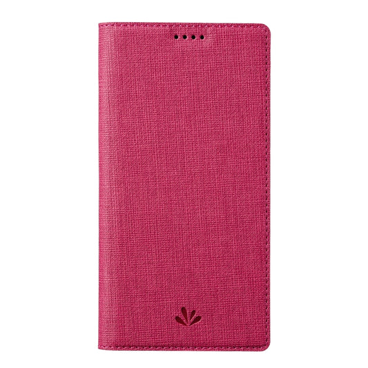 For iPhone 15 ViLi DMX Series Shockproof TPU + PU Leather Magnetic Attraction Horizontal Flip Case(Rose Red) - iPhone 15 Cases by ViLi | Online Shopping UK | buy2fix