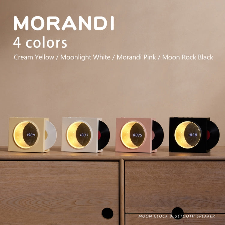 X09 Moon Clock Bluetooth Speaker Desktop Smart Wireless Speaker(Black) - Desktop Speaker by buy2fix | Online Shopping UK | buy2fix