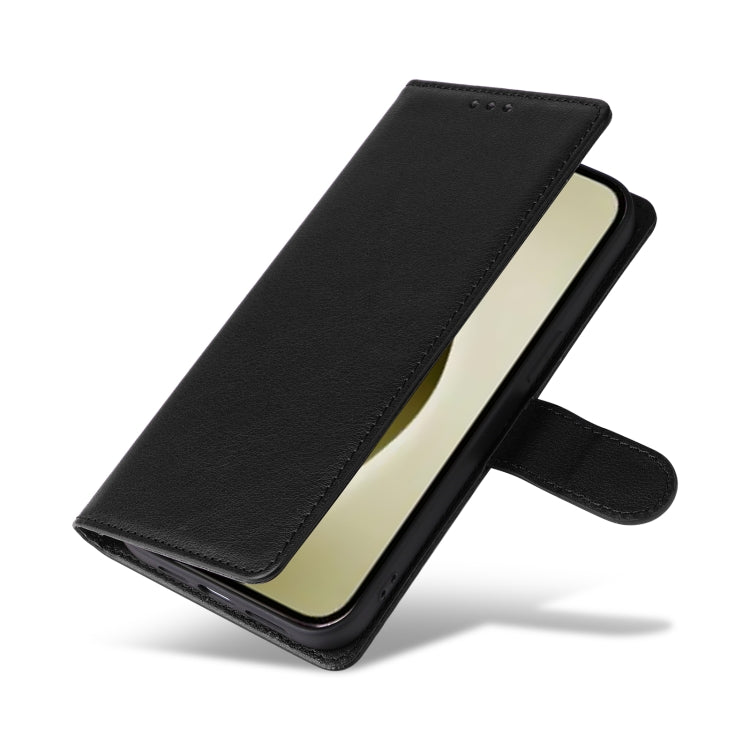 For iPhone 16 Pro 3-Card Slots Multifunctional Leather Phone Case(Black) by buy2fix