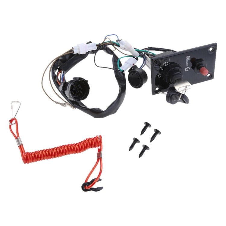 For Suzuki Outboard Key Ignition Switch Single Control Panel Starter Key 37100-96J24 by buy2fix