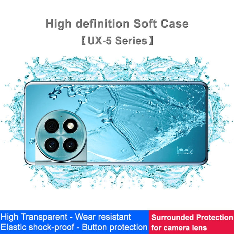For OnePlus Ace 2 Pro 5G IMAK UX-5 Series Transparent Shockproof TPU Protective Case - OnePlus Cases by imak | Online Shopping UK | buy2fix