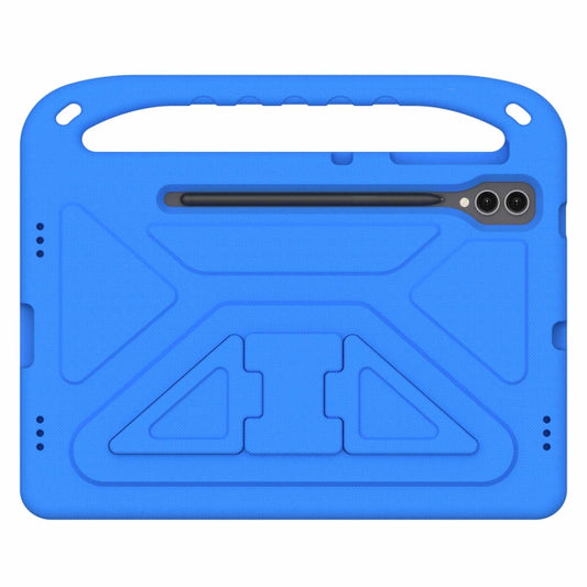 For Samsung Galaxy Tab S9+ Handle EVA Shockproof Tablet Case with Holder(Blue) by buy2fix