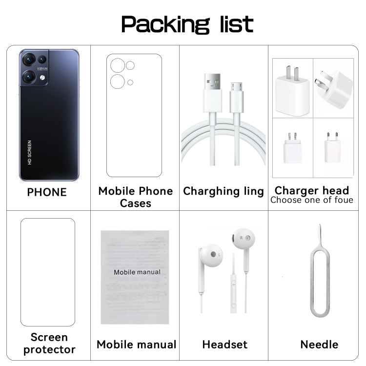 Reno9 Pro / B55, 2GB+16GB, 6.49 inch Screen, Face Identification, Android 8.1 MTK6580A Quad Core, Network: 3G, OTG, Dual SIM(Black) by buy2fix