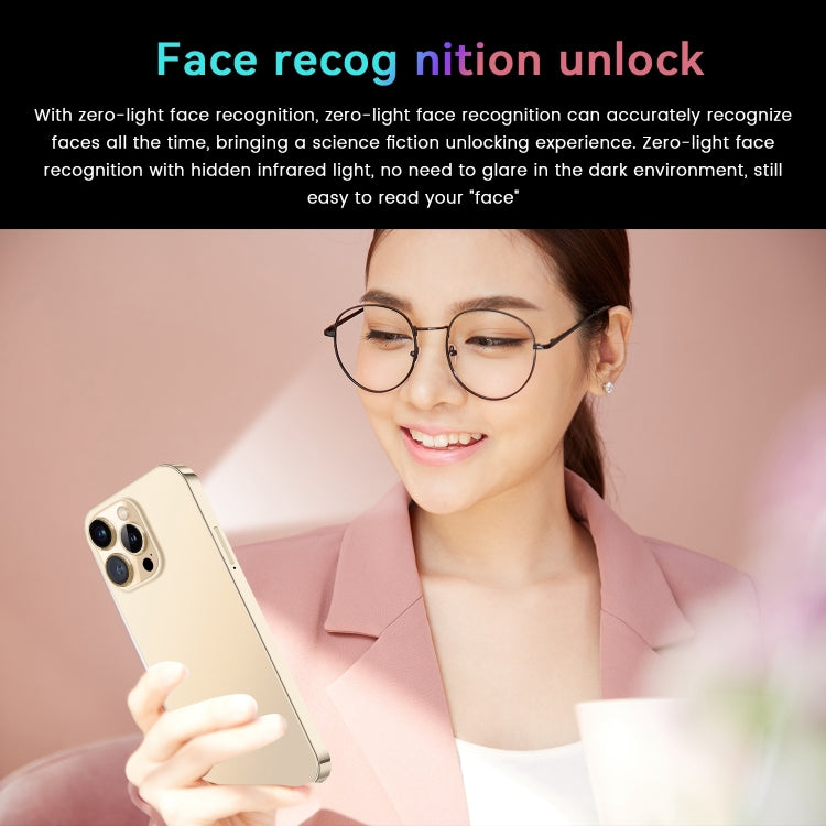 I14 Pro / N85 4G, 1GB+8GB, 6.1 inch Screen, Face Identification, Android 8.1 MTK6737 Quad Core, Network: 4G, Dual SIM(Gold) - by buy2fix | Online Shopping UK | buy2fix
