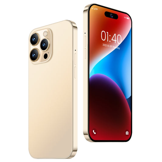 i15 Pro Max / U18, 2GB+16GB, 6.53 inch Screen, Face Identification, Android 9.1 SC7731E Quad Core, Network: 3G, Dual SIM(Gold) by buy2fix
