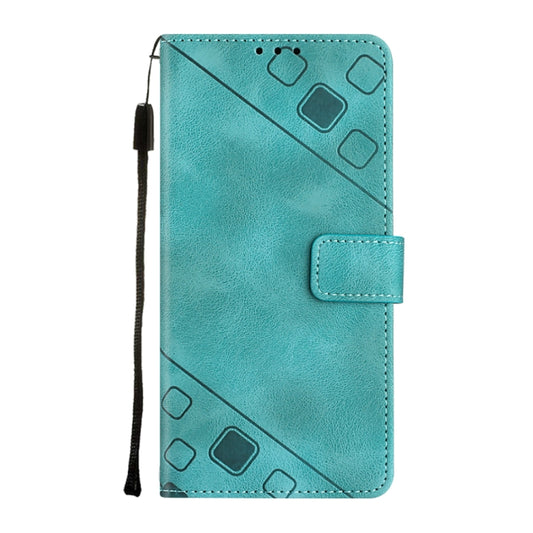 For Google Pixel 9 / 9 Pro Skin-feel Embossed Leather Phone Case(Green) by buy2fix