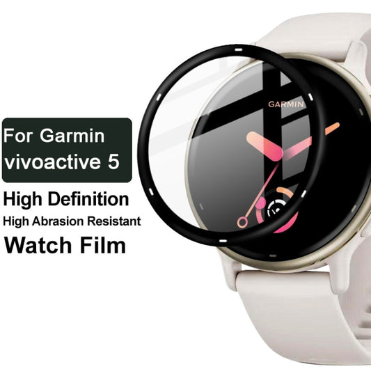For Garmin Vivoactive 5 IMAK HD High Transparent Wear-resistant Watch Screen Protective Film by imak