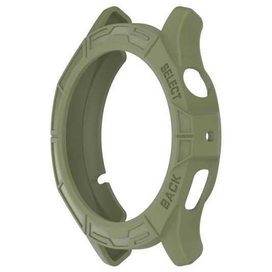 For Amazfit Cheetah / Cheetah Pro Armor Hollow Watch Protective Case(Jungle Green) by buy2fix