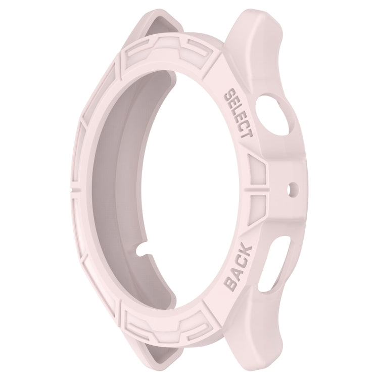 For Amazfit Cheetah / Cheetah Pro Armor Hollow Watch Protective Case(Light Pink) - Watch Cases by buy2fix | Online Shopping UK | buy2fix
