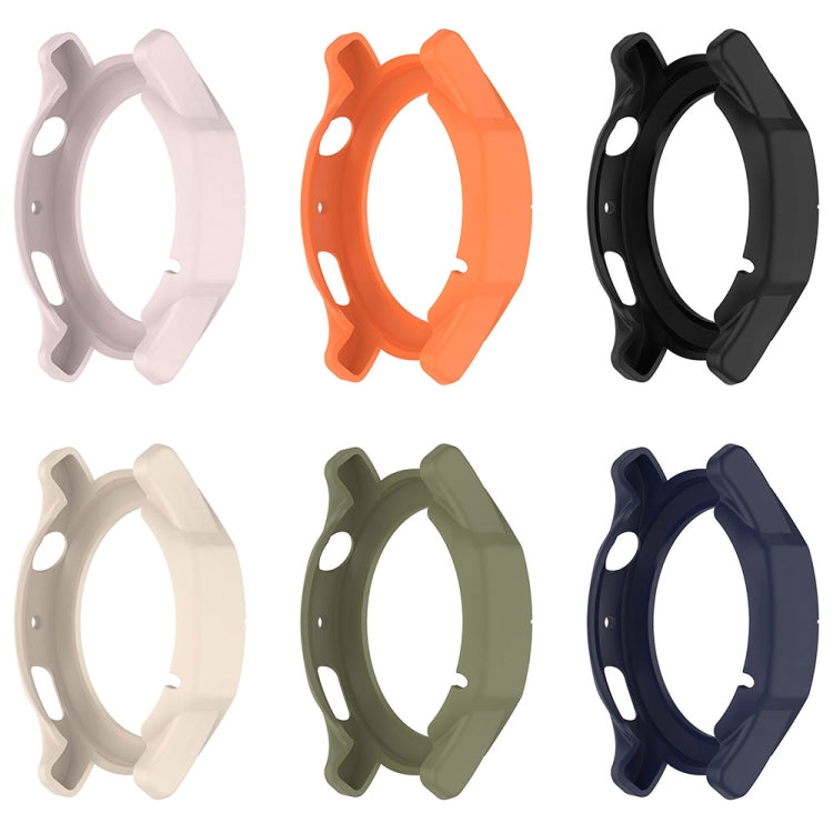 For Amazfit Cheetah / Cheetah Pro Armor Hollow Watch Protective Case(Light Pink) - Watch Cases by buy2fix | Online Shopping UK | buy2fix