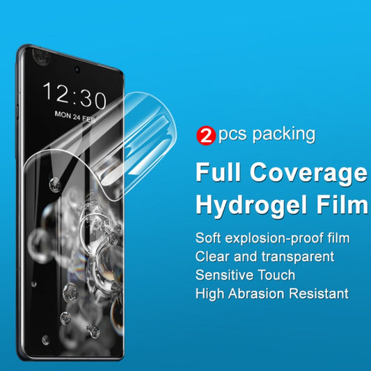 For OnePlus Ace 3 5G 2pcs imak Curved Full Screen Hydrogel Film Protector by imak