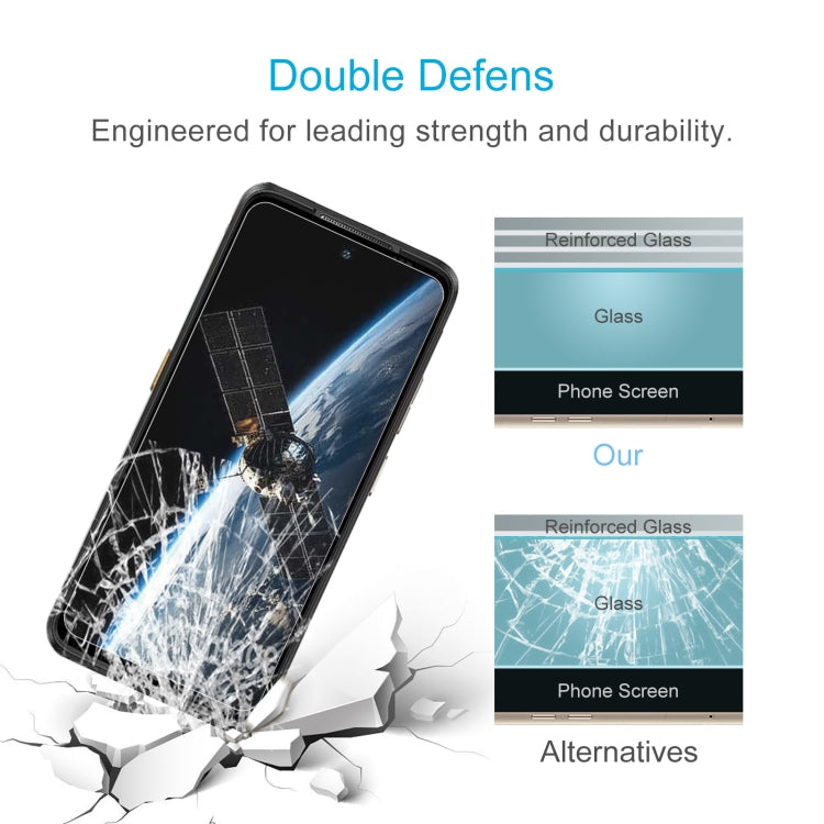 For Ulefone Armor 23 Ultra 50pcs 0.26mm 9H 2.5D Tempered Glass Film by buy2fix