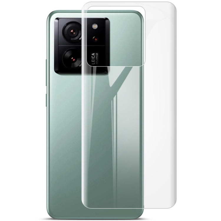 For Xiaomi 13T / 13T Pro 5G 2pcs imak Curved Full Screen Hydrogel Film Back Protector - by imak | Online Shopping UK | buy2fix