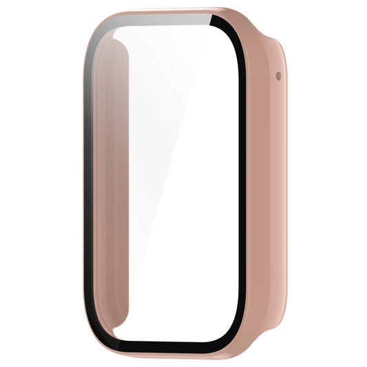 For Xiaomi Mi Band 8 Pro PC + Tempered Glass Film Integrated Watch Protective Case(Pink) by buy2fix