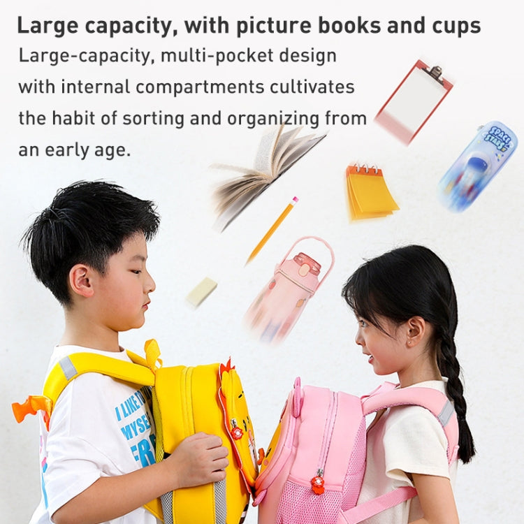 Children Cartoon Anti-Lost Small School Bag Backpack(Lion) - Double-shoulder Bags by buy2fix | Online Shopping UK | buy2fix
