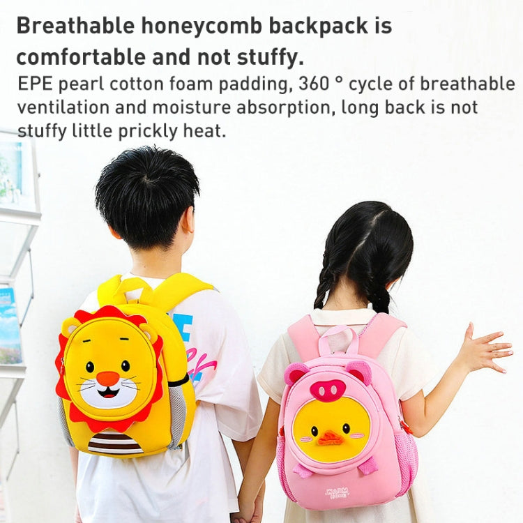 Children Cartoon Anti-Lost Small School Bag Backpack(Lion) - Double-shoulder Bags by buy2fix | Online Shopping UK | buy2fix