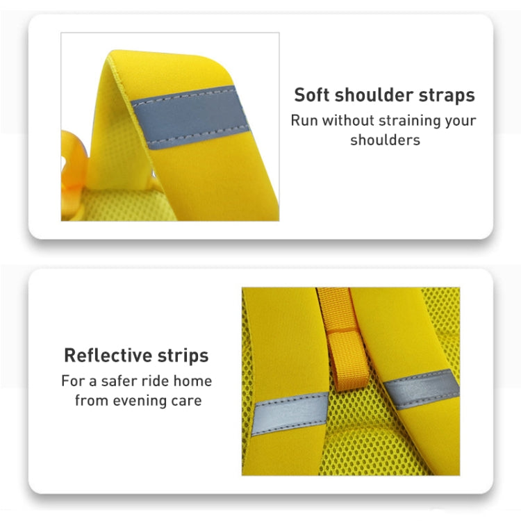 Children Cartoon Anti-Lost Small School Bag Backpack(Dinosaur Duck) - Double-shoulder Bags by buy2fix | Online Shopping UK | buy2fix