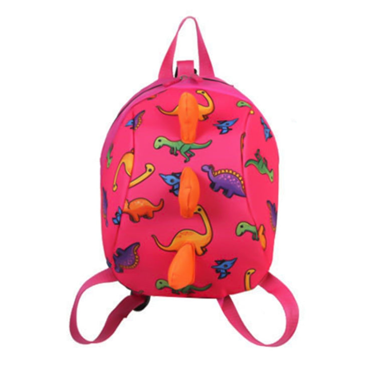 Children Dinosaur Cartoon Anti-Lost Backpack(Pink) - Double-shoulder Bags by buy2fix | Online Shopping UK | buy2fix