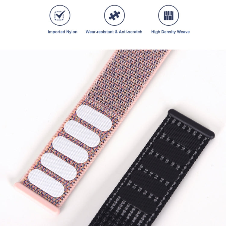 For Xiaomi Smart Band 9 Pro / 8 Pro Nylon Loop Watch Band(Rainbow) - Watch Bands by buy2fix | Online Shopping UK | buy2fix