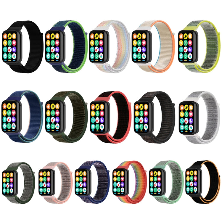For Xiaomi Smart Band 9 Pro / 8 Pro Nylon Loop Watch Band(Red Black) - Watch Bands by buy2fix | Online Shopping UK | buy2fix