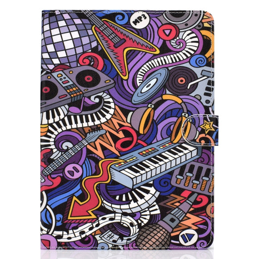 For iPad Pro 11 (2018) Colored Drawing Pattern Horizontal Flip PU Leather Case with Holder & Card Slot & Sleep / Wake-up Function(Graffiti) - iPad Pro 11 (2018) Cases by buy2fix | Online Shopping UK | buy2fix