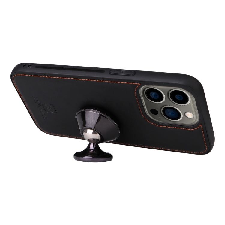 For iPhone 13 Pro BETOPNICE BN-005 2 in 1 Detachable Imitate Genuine Leather Phone Case(Black) - iPhone 13 Pro Cases by BETOPNICE | Online Shopping UK | buy2fix