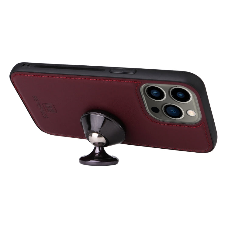For iPhone 13 Pro BETOPNICE BN-005 2 in 1 Detachable Imitate Genuine Leather Phone Case(Wine Red) - iPhone 13 Pro Cases by BETOPNICE | Online Shopping UK | buy2fix