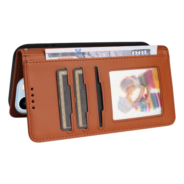 For iPhone 13 Pro Max BETOPNICE BN-005 2 in 1 Detachable Imitate Genuine Leather Phone Case(Brown) - iPhone 13 Pro Max Cases by BETOPNICE | Online Shopping UK | buy2fix