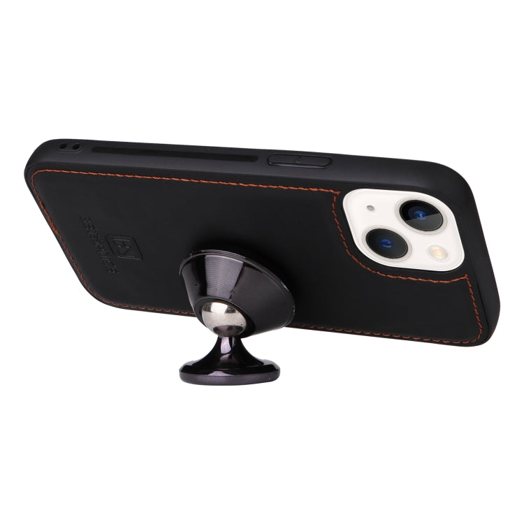 For iPhone 13 mini BETOPNICE BN-005 2 in 1 Detachable Imitate Genuine Leather Phone Case(Black) - iPhone 13 mini Cases by BETOPNICE | Online Shopping UK | buy2fix