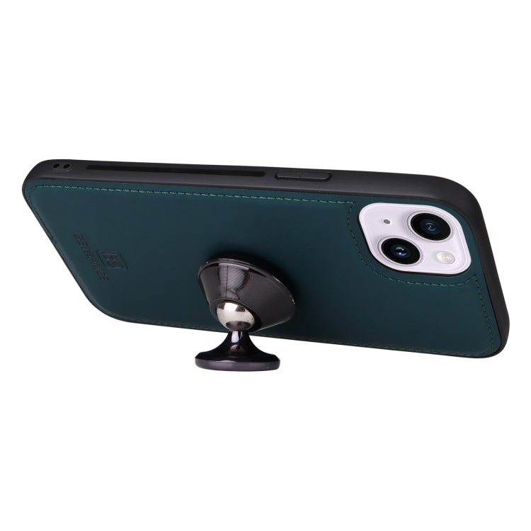 For iPhone 14 Plus BETOPNICE BN-005 2 in 1 Detachable Imitate Genuine Leather Phone Case(Blue) - iPhone 14 Plus Cases by BETOPNICE | Online Shopping UK | buy2fix