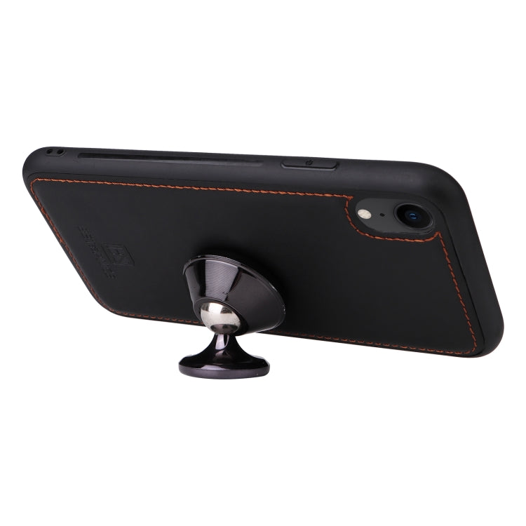 For iPhone XR BETOPNICE BN-005 2 in 1 Detachable Imitate Genuine Leather Phone Case(Black) - More iPhone Cases by BETOPNICE | Online Shopping UK | buy2fix