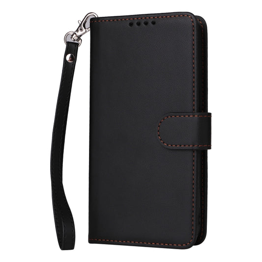 For iPhone 16 BETOPNICE BN-005 2 in 1 Detachable Imitate Genuine Leather Phone Case(Black) by BETOPNICE