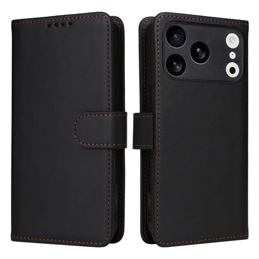For iPhone 17 Pro BETOPNICE BN-005 2 in 1 Detachable Imitate Genuine Leather Phone Case(Black) - iPhone 17 Pro Cases by BETOPNICE | Online Shopping UK | buy2fix