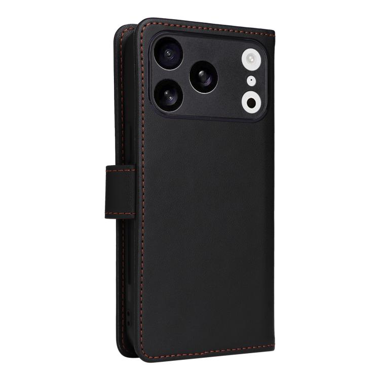 For iPhone 17 Pro BETOPNICE BN-005 2 in 1 Detachable Imitate Genuine Leather Phone Case(Black) - iPhone 17 Pro Cases by BETOPNICE | Online Shopping UK | buy2fix
